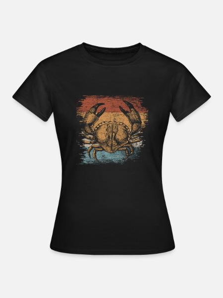 Krabbe - Frauen T-Shirt - Schwarz