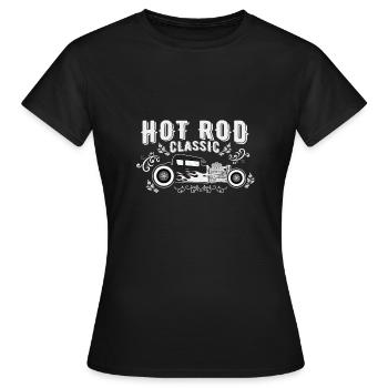 Hot rod - T-shirt Femme - noir - Devant - AI Model Female 172 dark (172cm)