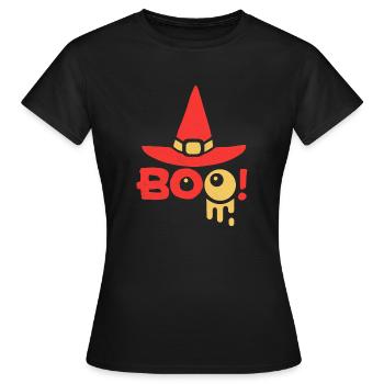 Halloween - T-shirt Femme - noir - Devant - AI Model Female 172 dark (172cm)