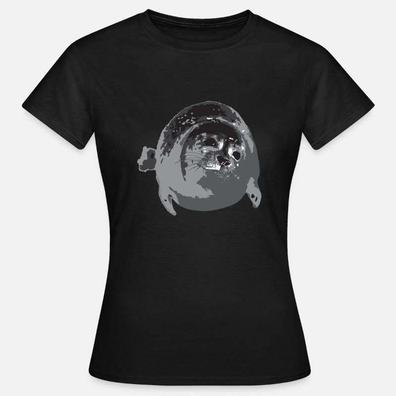 Thick seal - Women's T-Shirt - black