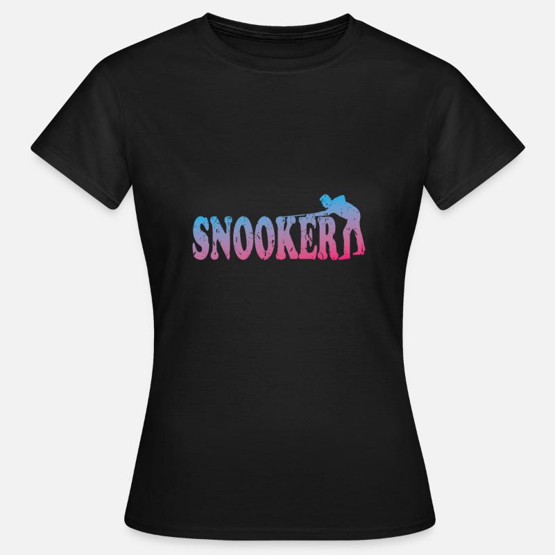 snooker - Women's T-Shirt - black
