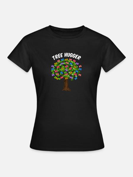 der Hugger - Frauen T-Shirt - Schwarz