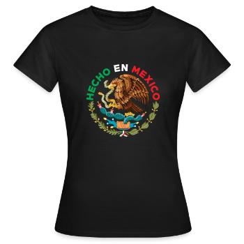 Hecho En Mexico - T-shirt Femme - noir - Devant - AI Model Female 172 dark (172cm)