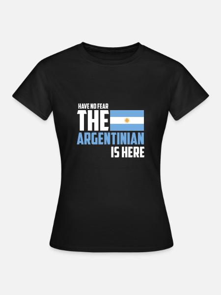 Argentinien - Frauen T-Shirt - Schwarz