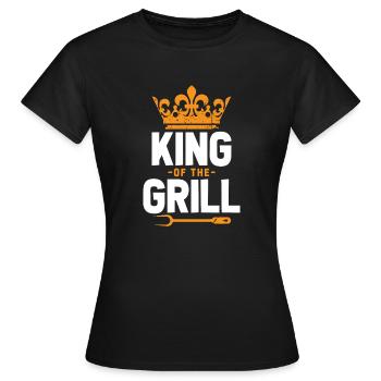 Grill Master Grill - T-shirt Femme - noir - Devant - AI Model Female 172 dark (172cm)