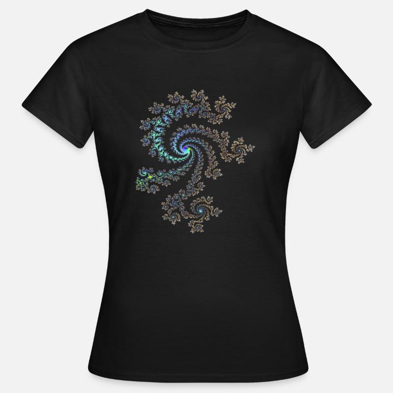 Fractal - Women's T-Shirt - black