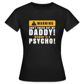 Funny Baby Onesie Baby Clothes Gift - Women's T-Shirt - black - Front - AI Model Female 172 dark (172cm)