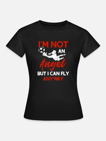 gardien de but - T-shirt Femme - noir