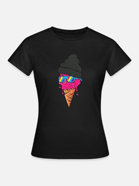 Cool Ice - T-shirt dam - svart