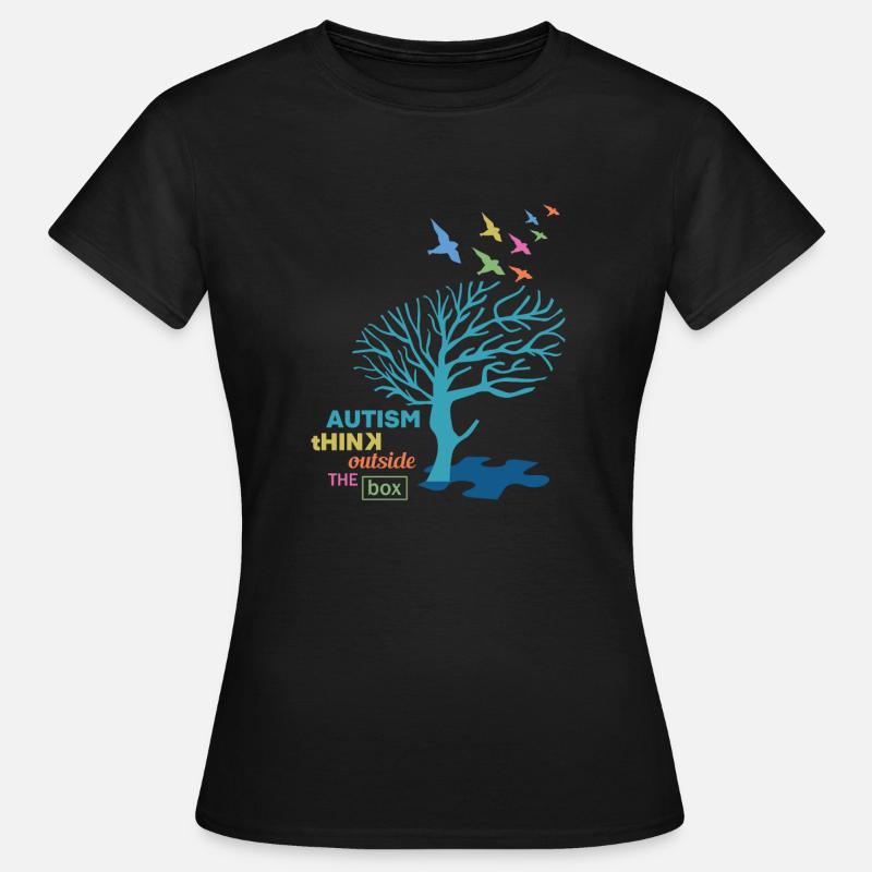 Think Outside The Box - Women's T-Shirt - black