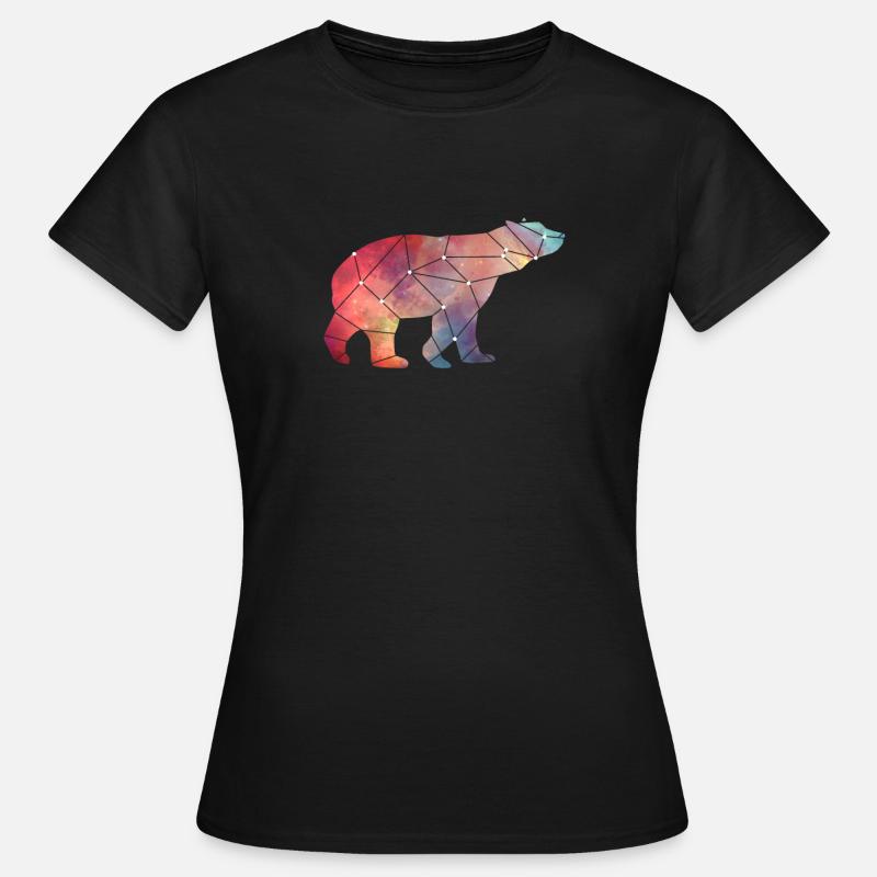 Bear Constellation - Women's T-Shirt - black