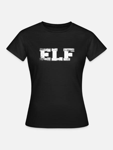11 verjaardag huwelijksgeschenk elf - Vrouwen T-shirt - zwart