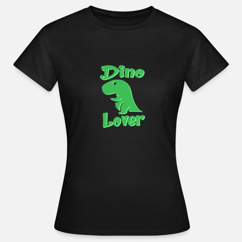 Dino Lover - Women's T-Shirt - black