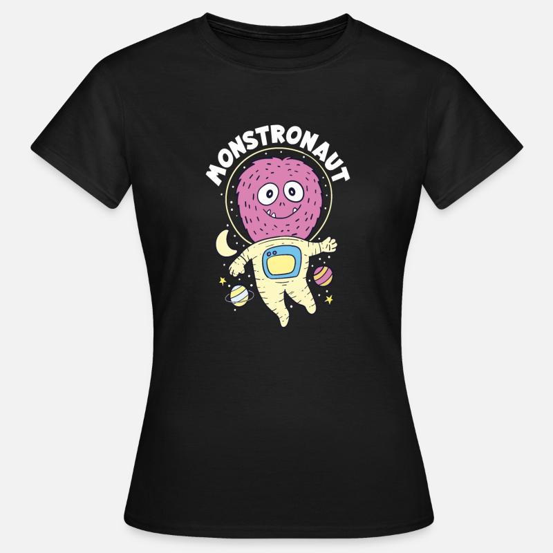 MONSTRONAUT - Women's T-Shirt - black