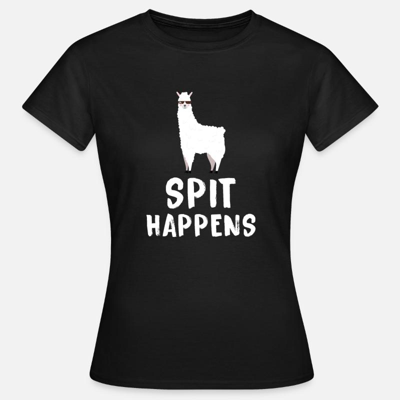 alpaca - Women's T-Shirt - black