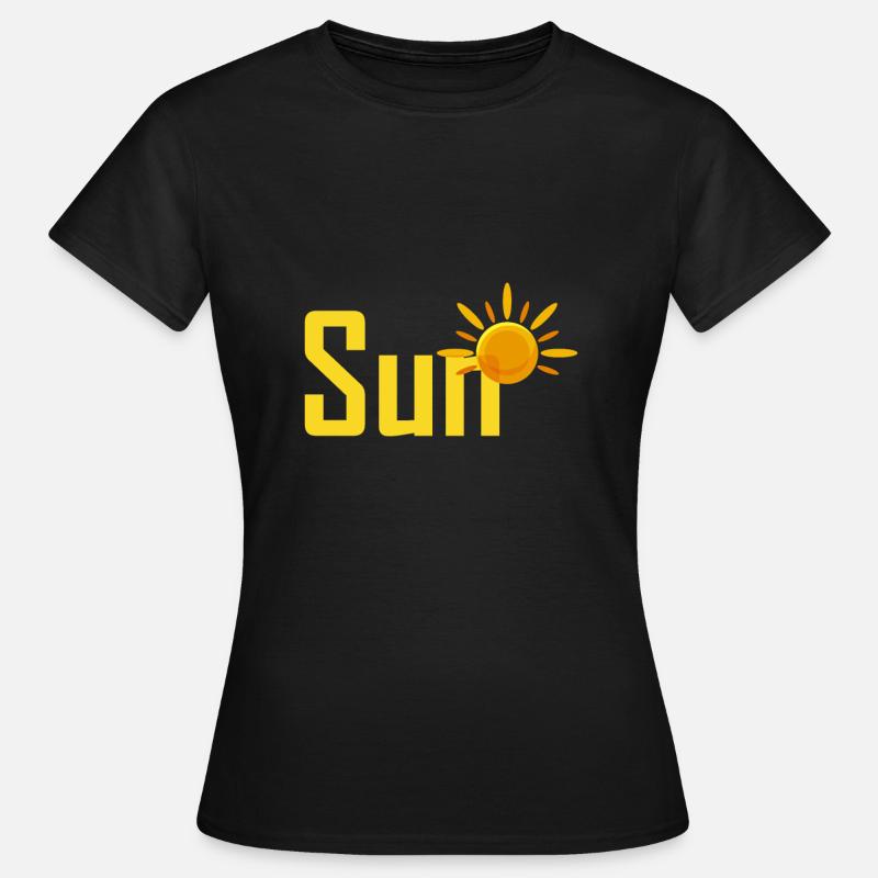 Sun - Women's T-Shirt - black