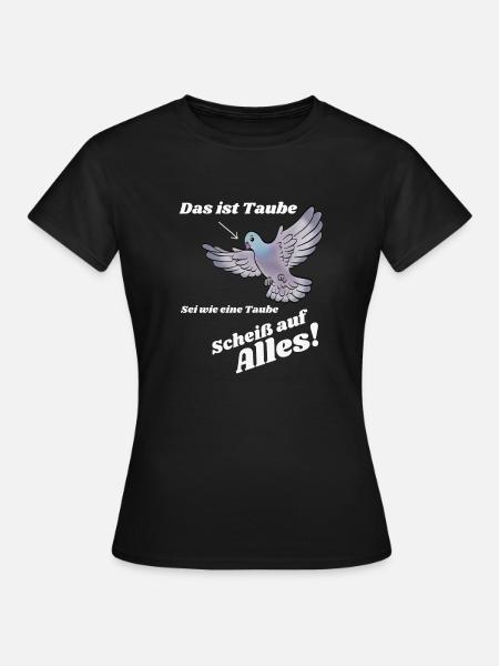 Fun Shirt - Frauen T-Shirt - Schwarz