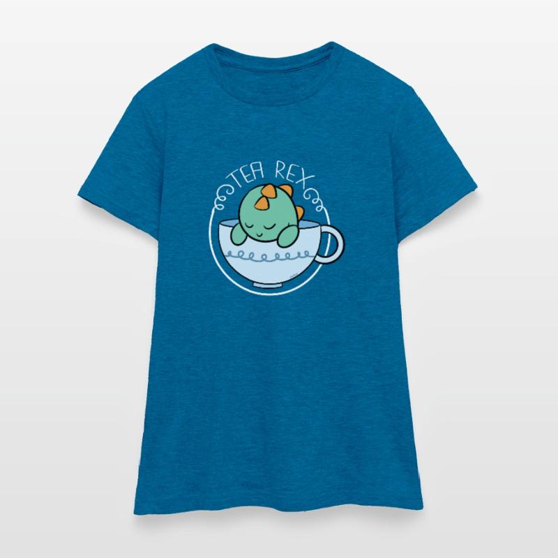 Tea Rex Tee Teetrinker Frauen T-Shirt