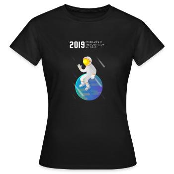 Storm Area 51 - Women's T-Shirt - black - Front - AI Model Female 172 dark (172cm)