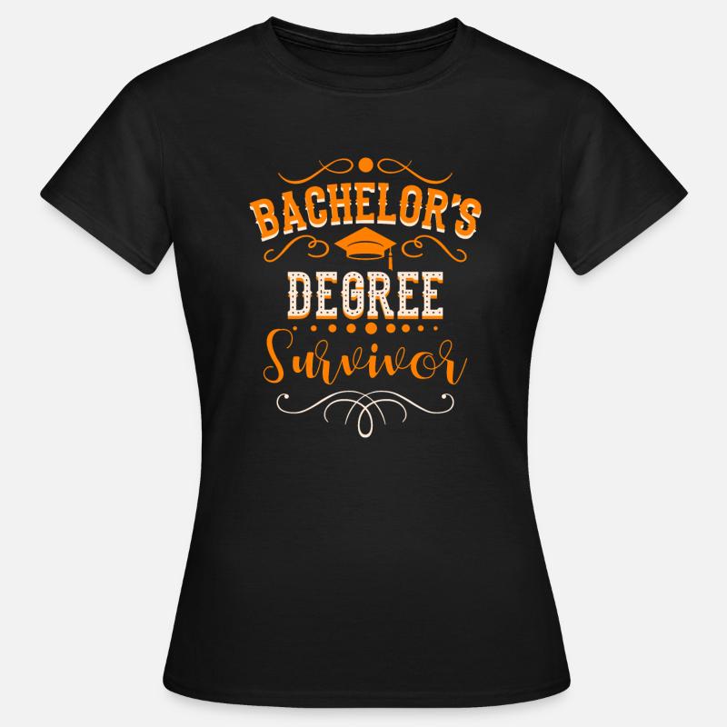 Degree, Bachelor - Women's T-Shirt - black