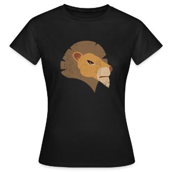 Jungle Animal V4 - Women's T-Shirt - black - Front - AI Model Female 172 dark (172cm)
