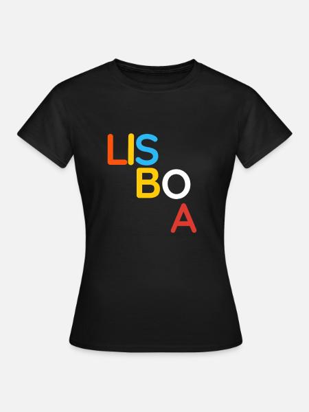 Lisbon - Women's T-Shirt - black