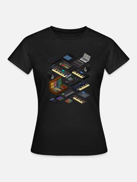 Electronic Music Producer - Women's T-Shirt - black