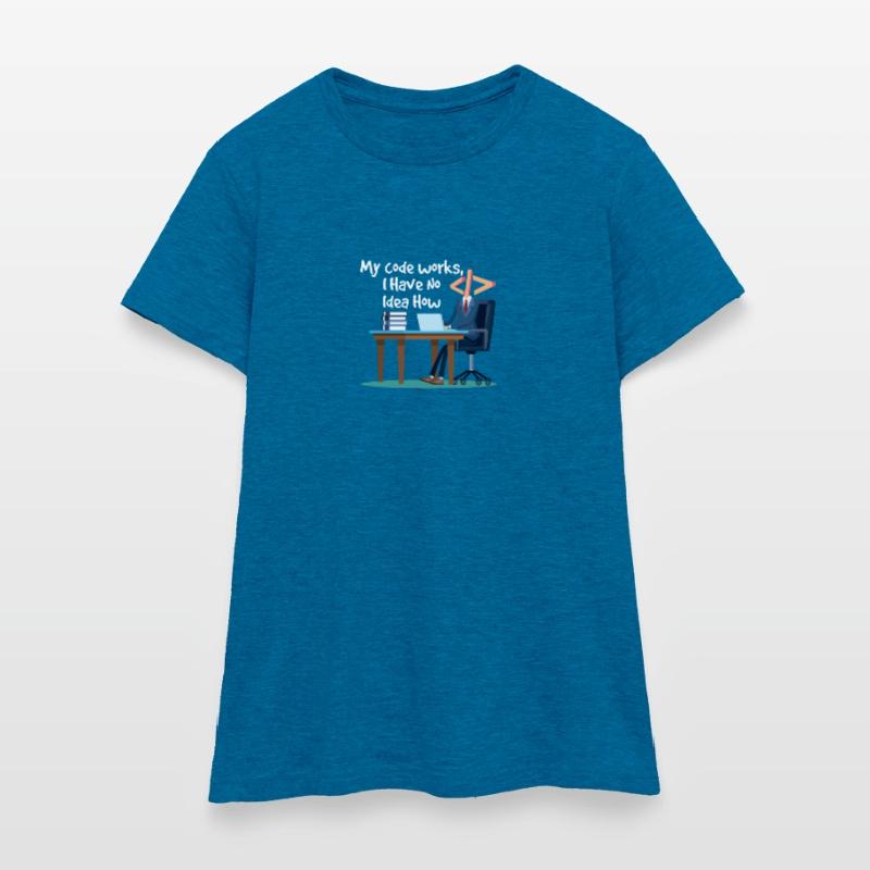 Funny Programmer Humor - Geek Computer Code Joke Women's T-Shirt