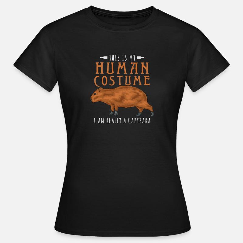 Capybara capybara - Women's T-Shirt - black