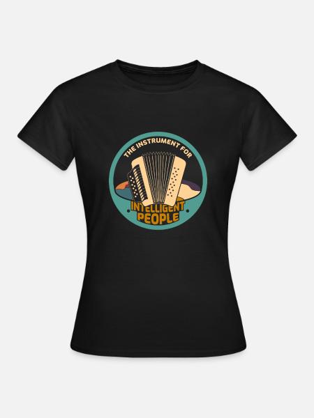 accordeon - T-shirt Femme - noir