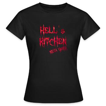 Hell's Kitchen - Women's T-Shirt - black - Front - AI Model Female 172 dark (172cm)
