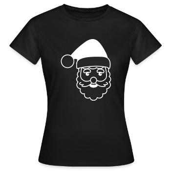 NOËL NIKOLAUS - T-shirt Femme - noir - Devant - AI Model Female 172 dark (172cm)
