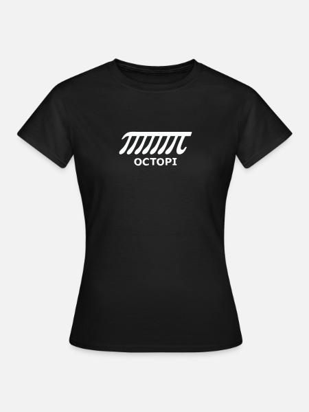 Geeks & Nerds: OctoPi - Women's T-Shirt - black