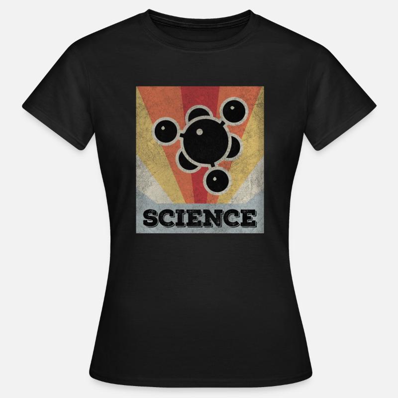 Science - Atom - Women's T-Shirt - black