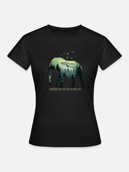 Il n'y a pas de planète B - Protection de l'environnement Protection du climat - T-shirt Femme - noir