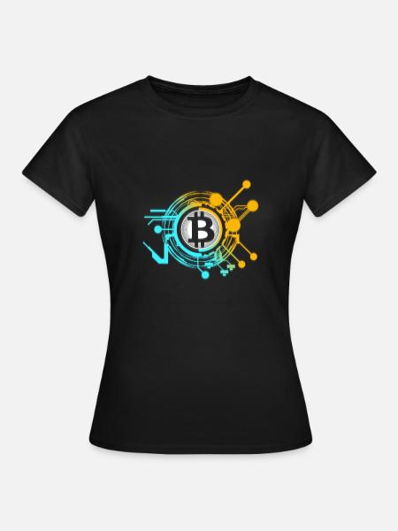 Bitcoin - T-shirt Femme - noir