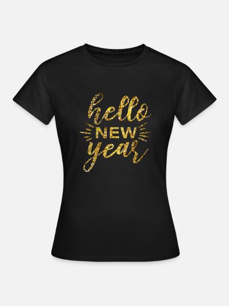 New Year - Women's T-Shirt - black