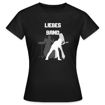 Cher groupe - T-shirt Femme - noir - Devant - AI Model Female 172 dark (172cm)