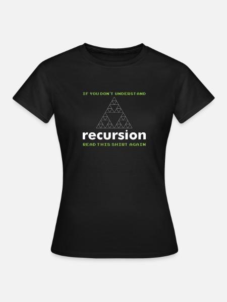 programmeur - T-shirt Femme - noir
