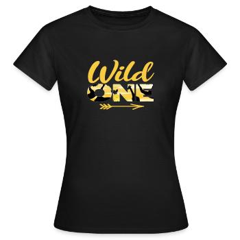 safari - T-shirt Femme - noir - Devant - AI Model Female 172 dark (172cm)