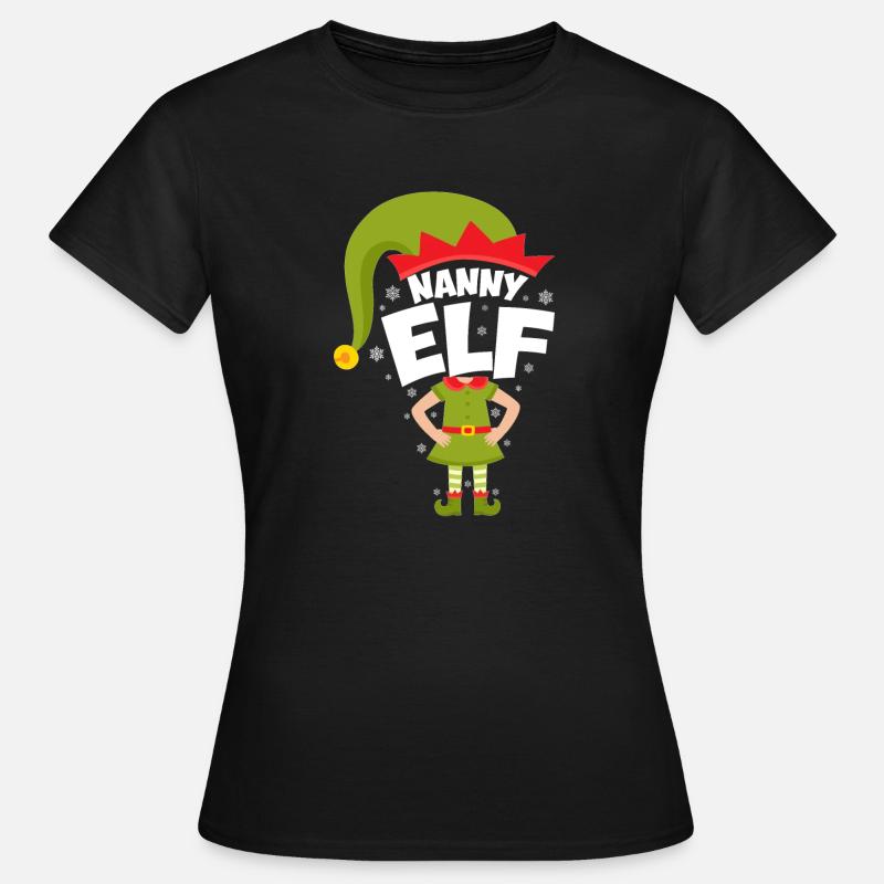 Nanny Elf - Women's T-Shirt - black
