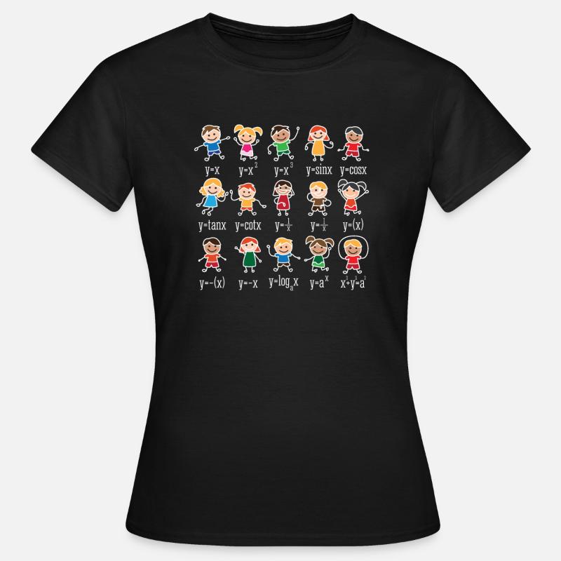 Math dance math class shirt - Women's T-Shirt - black
