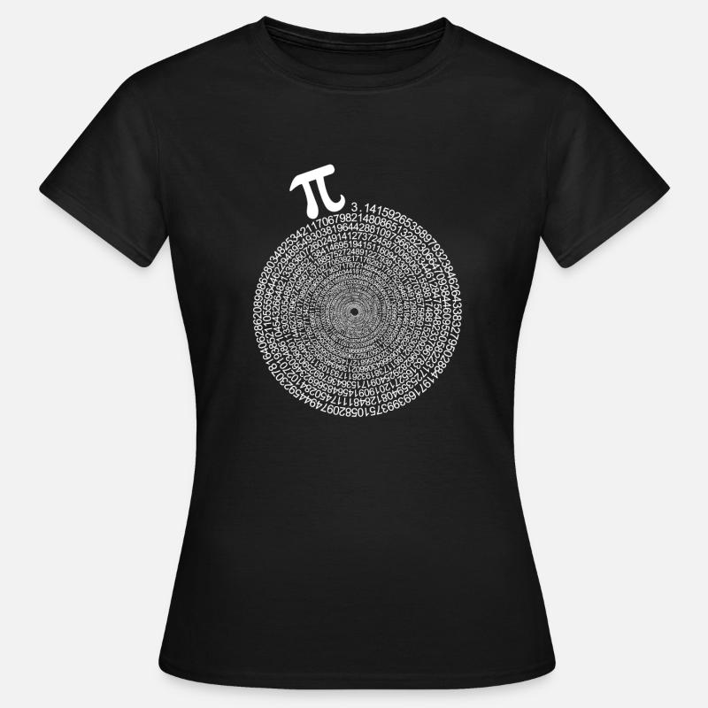 Pi Day Infinity Pi Day - T-shirt Femme - noir
