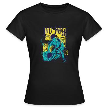 JiuJitsu - T-shirt Femme - noir - Devant - AI Model Female 172 dark (172cm)