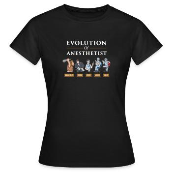 Stun development of the anesthetist - Women's T-Shirt - black - Front - AI Model Female 172 dark (172cm)