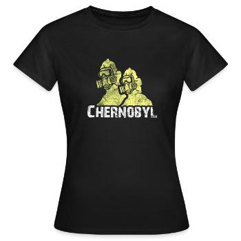 Chernobyl TV Show Movie Catastrophe Gift - Women's T-Shirt - black - Front - AI Model Female 172 dark (172cm)