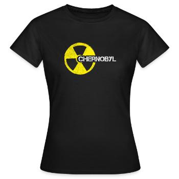 Chernobyl TV Show Movie Catastrophe Gift - Women's T-Shirt - black - Front - AI Model Female 172 dark (172cm)