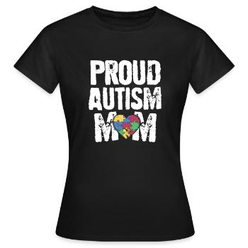 Journée de sensibilisation à l'autisme Maman de l'autisme Soyez différent - T-shirt Femme - noir - Devant - AI Model Female 172 dark (172cm)
