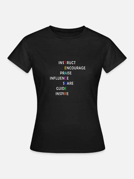 Geschenke für Englischlehrer - Frauen T-Shirt - Schwarz