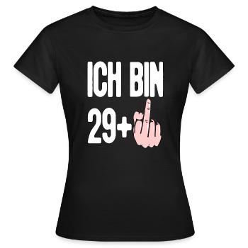 Ich bin 30 Jahre alt 30 Geburtstag 30 Jahre alt - Frauen T-Shirt - Schwarz - Vorne - AI Model Female 172 dark (172cm)